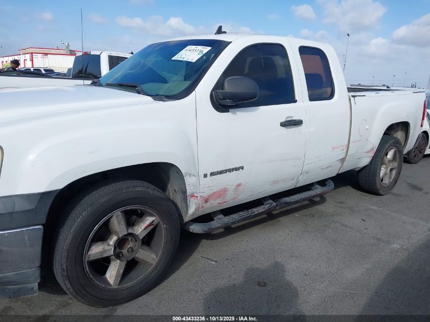 2009 GMC Sierra 1500 Work Truck VIN: 1GTEC19X49Z164928 Lot: 43433236