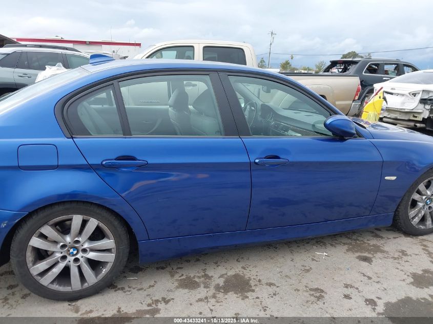 2008 BMW 328I VIN: WBAVA37598NL57906 Lot: 43433241