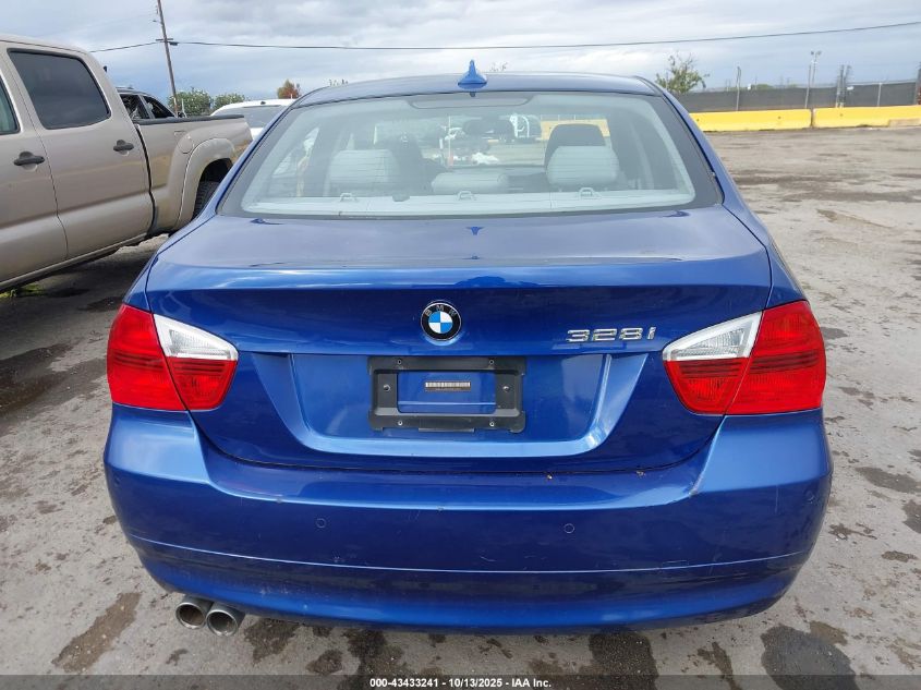 2008 BMW 328I VIN: WBAVA37598NL57906 Lot: 43433241