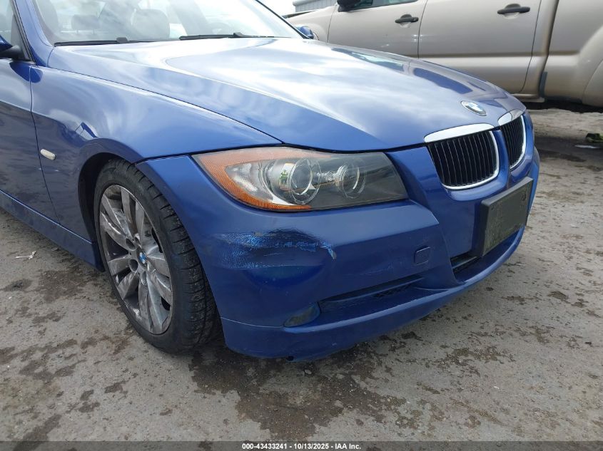 2008 BMW 328I VIN: WBAVA37598NL57906 Lot: 43433241