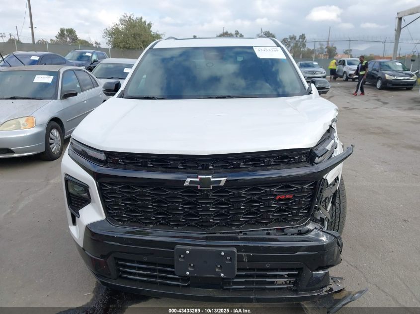 2024 Chevrolet Traverse Fwd Rs VIN: 1GNERLKSXRJ236164 Lot: 43433269