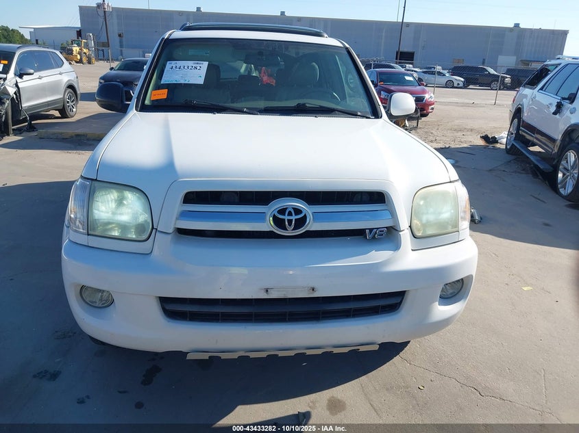 2006 Toyota Sequoia Sr5 V8 VIN: 5TDZT34A76S283179 Lot: 43433282