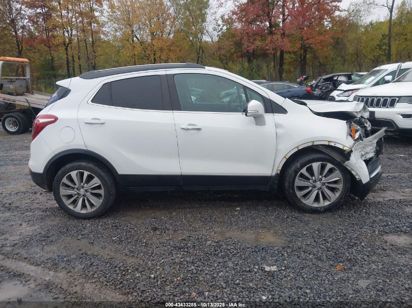 2017 Buick Encore Preferred VIN: KL4CJESB0HB222179 Lot: 43433285