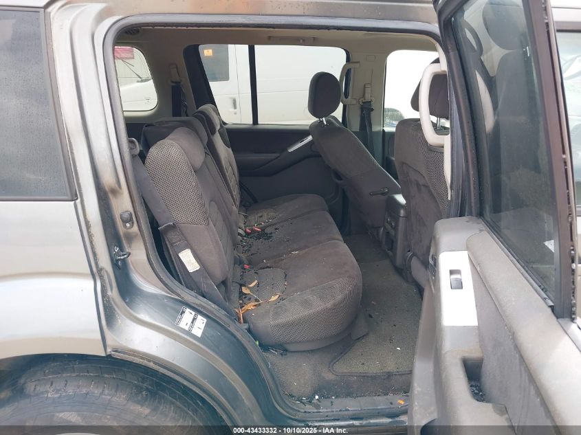 2008 Nissan Pathfinder Se VIN: 5N1AR18U88C613206 Lot: 43433332