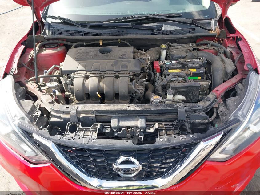 2017 Nissan Sentra Sv VIN: 3N1AB7APXHY318005 Lot: 43433361