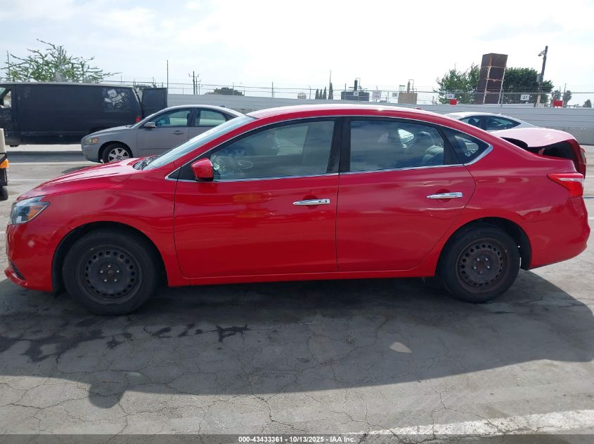 2017 Nissan Sentra Sv VIN: 3N1AB7APXHY318005 Lot: 43433361
