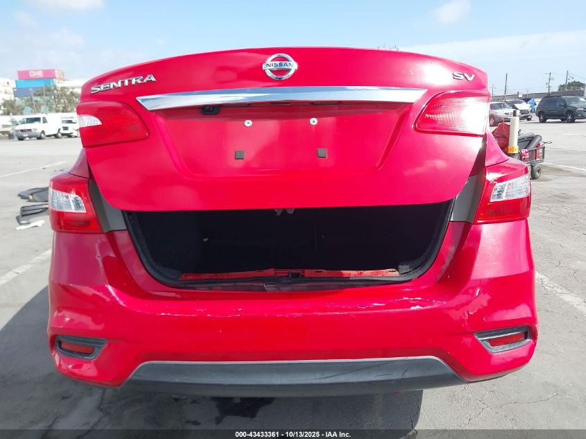 2017 Nissan Sentra Sv VIN: 3N1AB7APXHY318005 Lot: 43433361