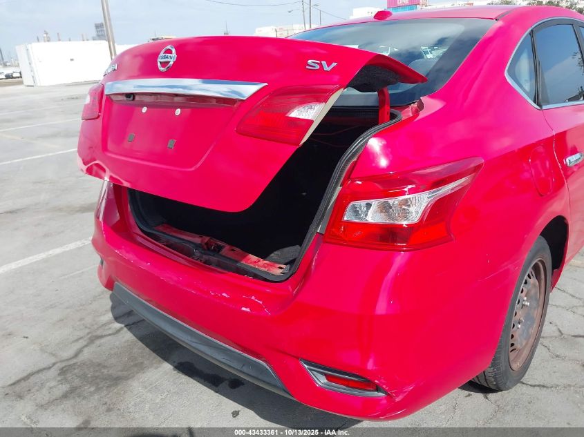 2017 Nissan Sentra Sv VIN: 3N1AB7APXHY318005 Lot: 43433361