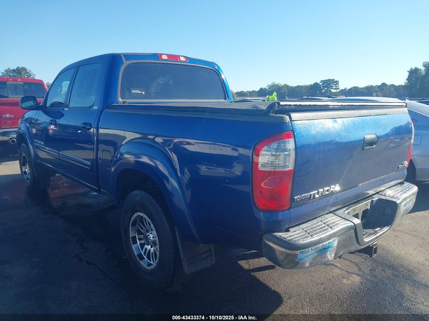 2006 Toyota Tundra Sr5 V8 blue truck gasoline 5TBET34166S520543 photo #4