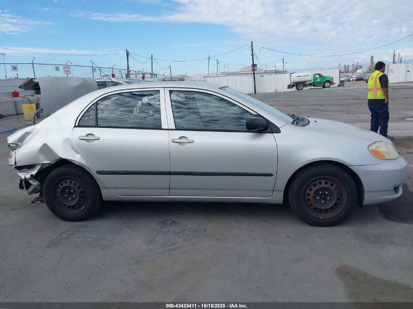 2003 Toyota Corolla Ce VIN: JTDBR32E830021871 Lot: 43433411