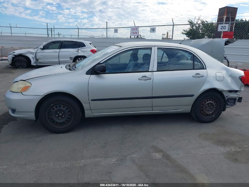2003 Toyota Corolla Ce VIN: JTDBR32E830021871 Lot: 43433411