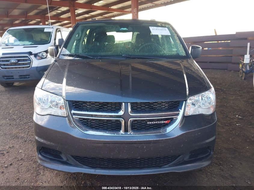 2019 Dodge Grand Caravan Se VIN: 2C4RDGBG7KR572772 Lot: 43433418