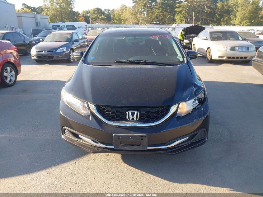 2014 Honda Civic Ex VIN: 2HGFB2F86EH554483 Lot: 43433425