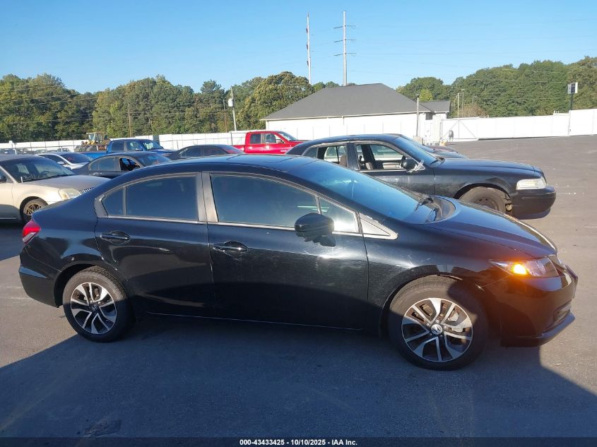 2014 Honda Civic Ex VIN: 2HGFB2F86EH554483 Lot: 43433425