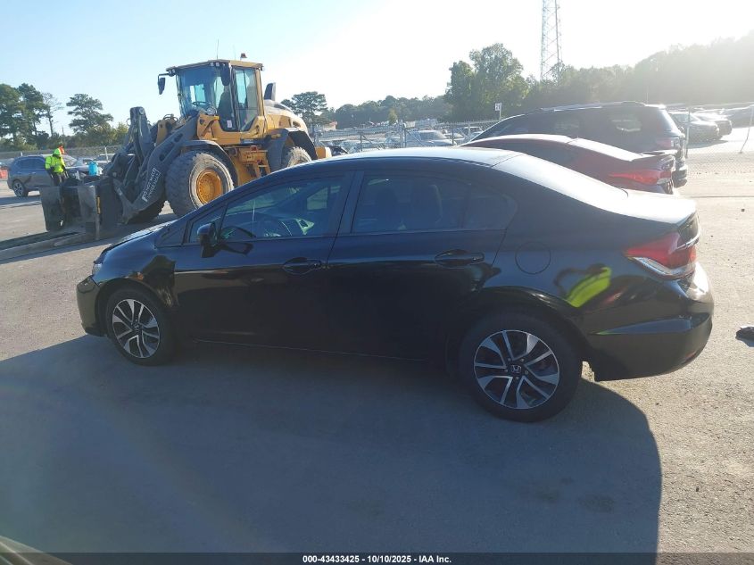 2014 Honda Civic Ex VIN: 2HGFB2F86EH554483 Lot: 43433425