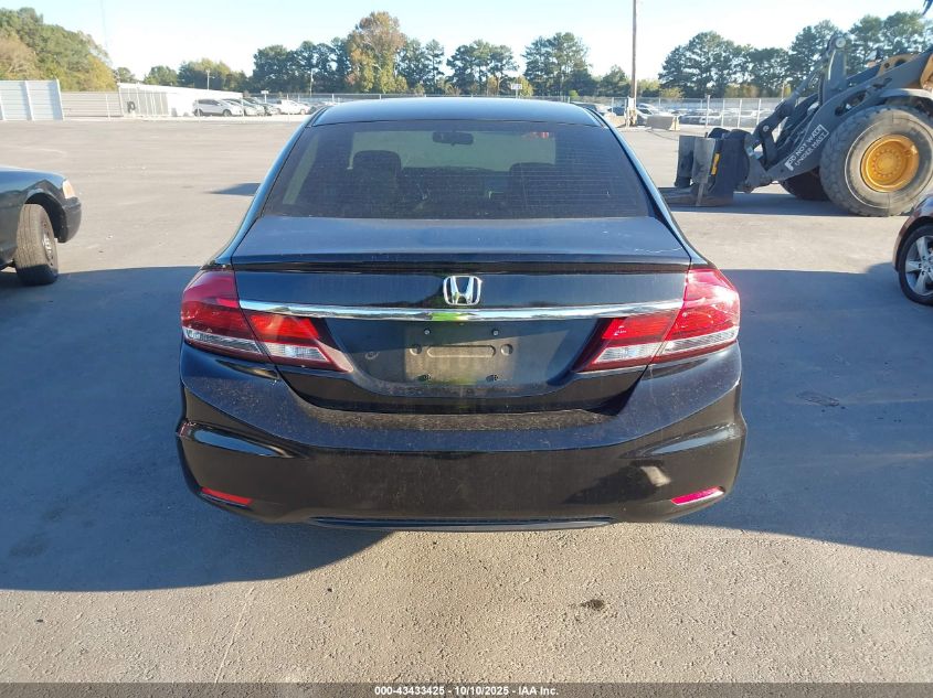 2014 Honda Civic Ex VIN: 2HGFB2F86EH554483 Lot: 43433425