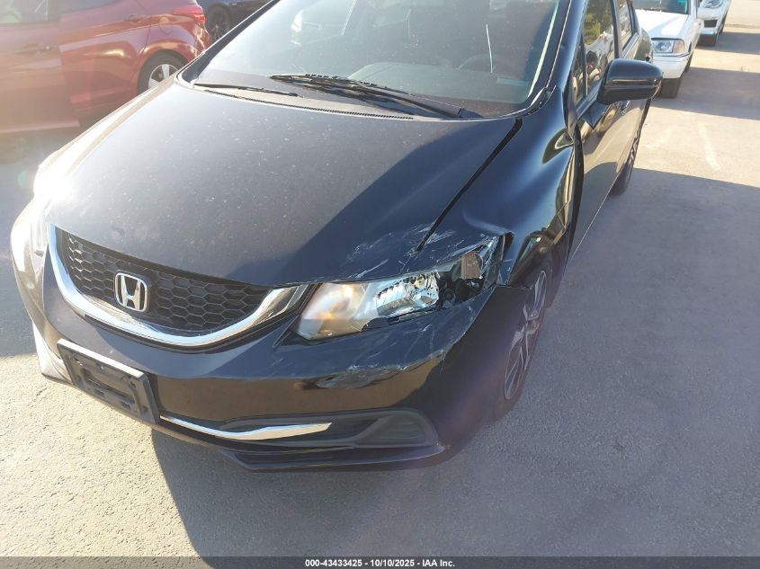 2014 Honda Civic Ex VIN: 2HGFB2F86EH554483 Lot: 43433425