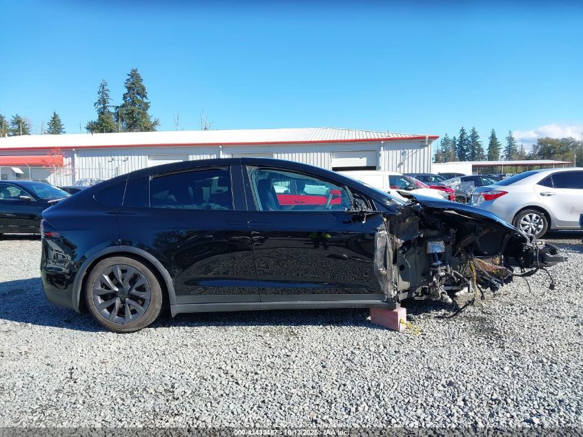 2024 Tesla Model X Long Range VIN: 7SAXCAE59RF458427 Lot: 43433487