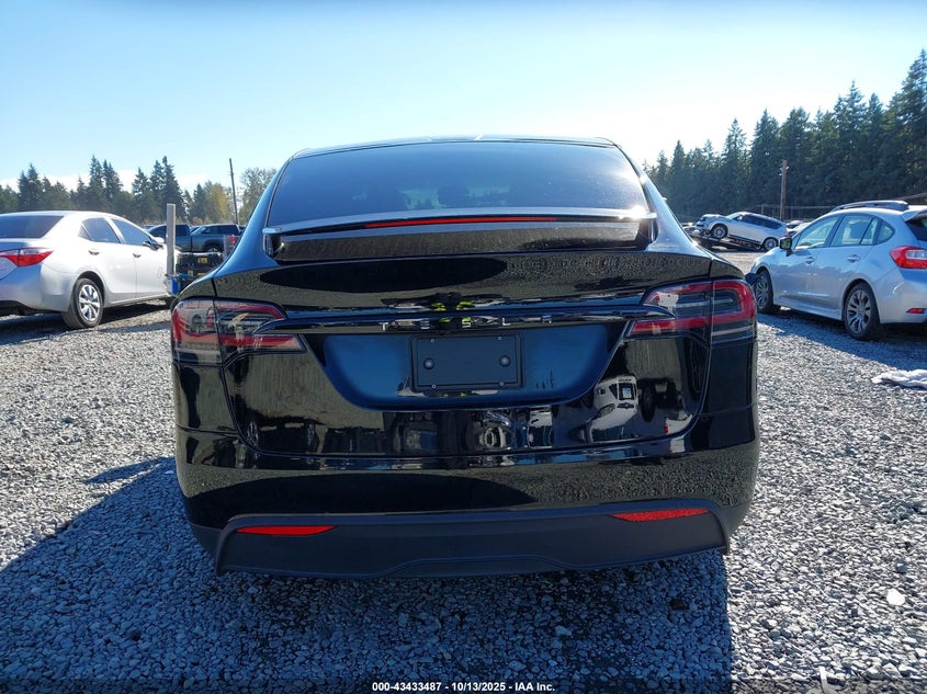 2024 Tesla Model X Long Range VIN: 7SAXCAE59RF458427 Lot: 43433487