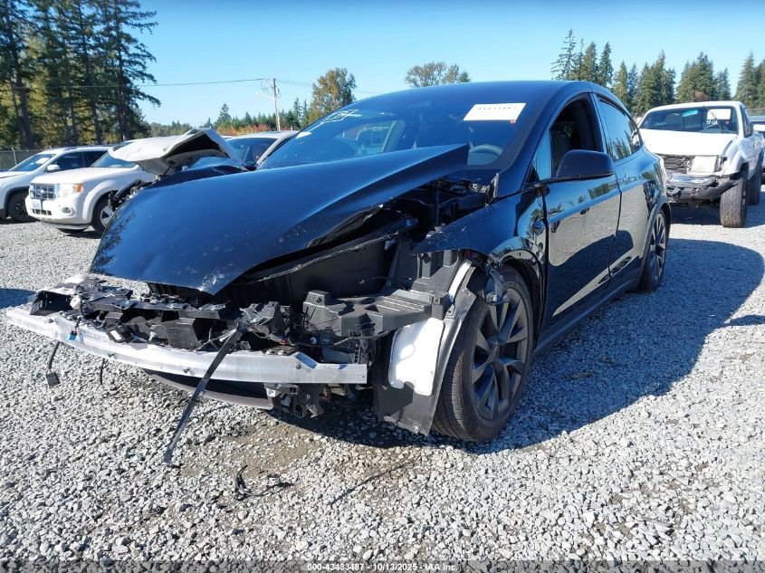 2024 Tesla Model X Long Range VIN: 7SAXCAE59RF458427 Lot: 43433487