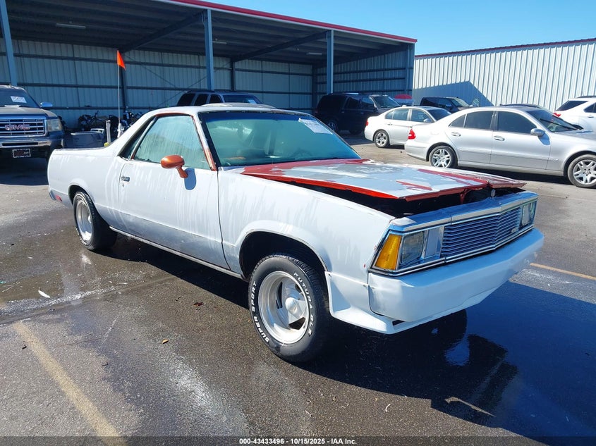 1GCCW80K1BD401130 1981 Chevrolet El Camino auction photo 1