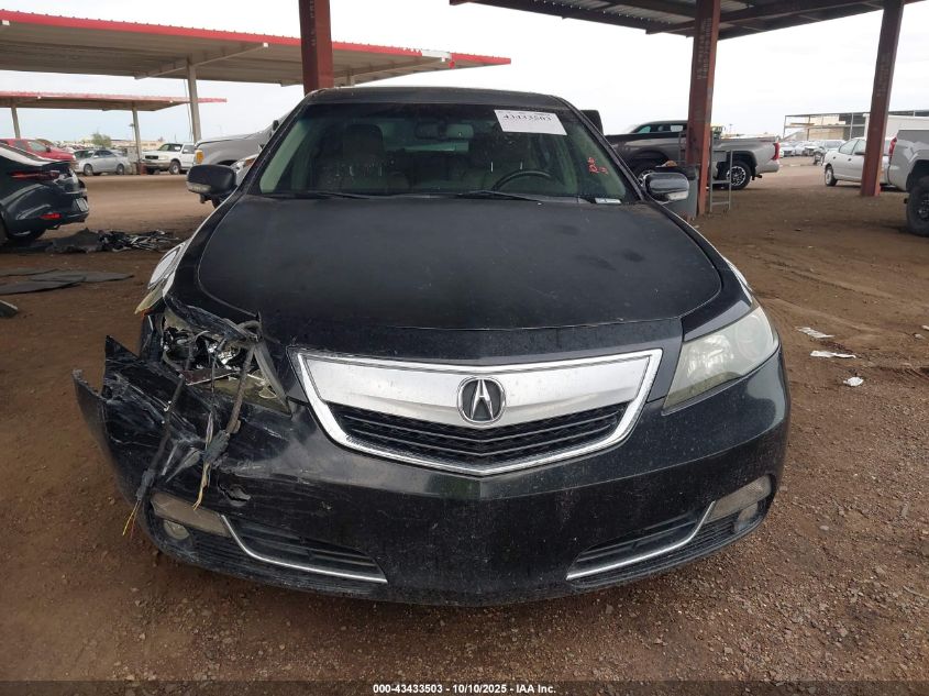 2013 Acura Tl 3.5 VIN: 19UUA8F21DA016490 Lot: 43433503
