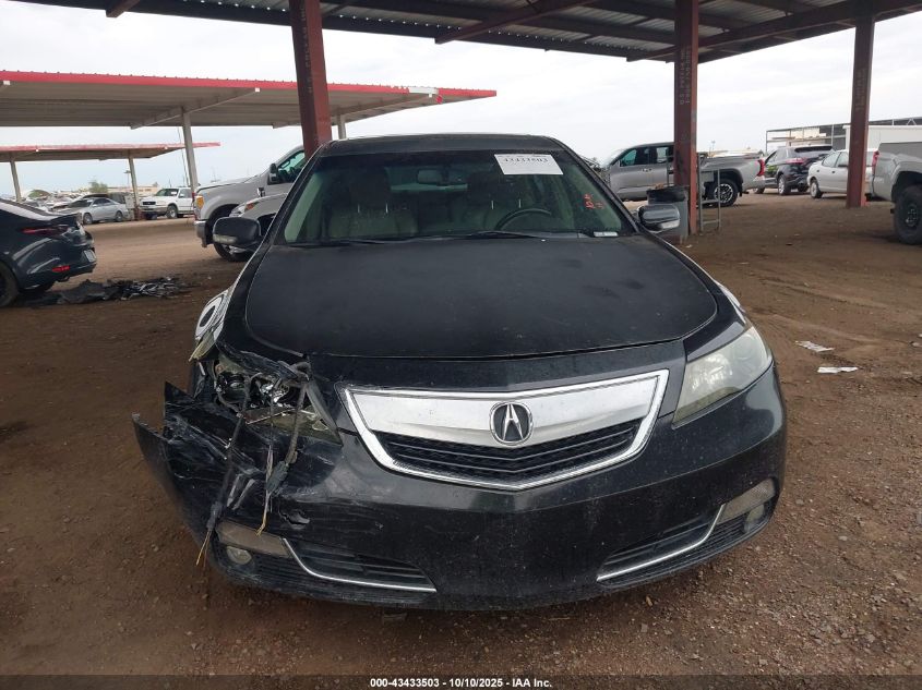 2013 Acura Tl 3.5 VIN: 19UUA8F21DA016490 Lot: 43433503