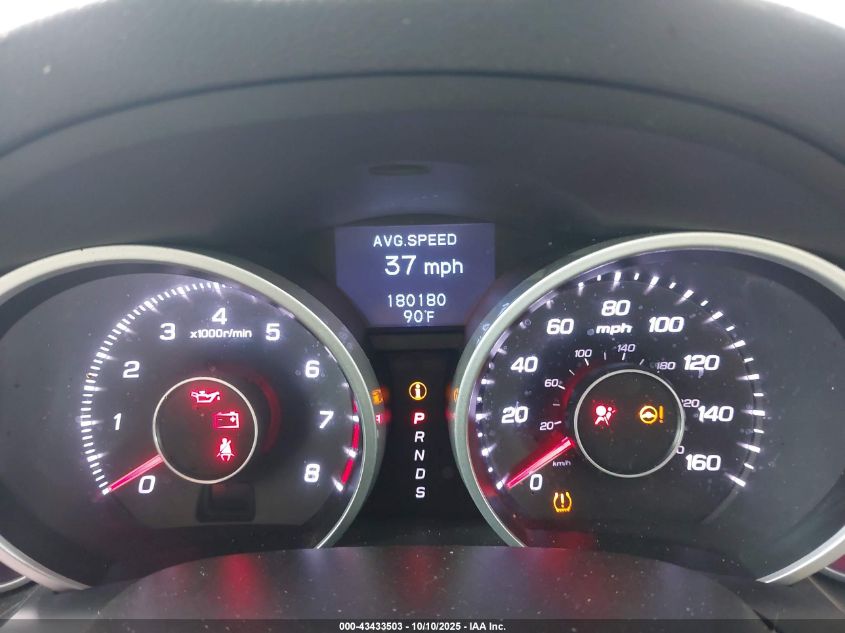 2013 Acura Tl 3.5 VIN: 19UUA8F21DA016490 Lot: 43433503