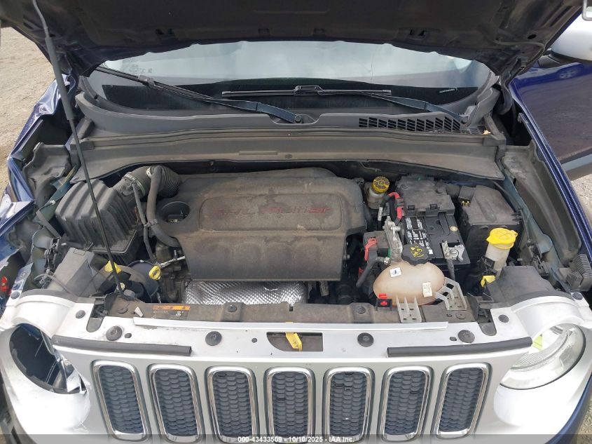 2016 Jeep Renegade Limited VIN: ZACCJADT4GPD43645 Lot: 43433509