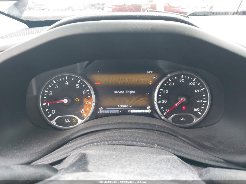 2016 Jeep Renegade Limited VIN: ZACCJADT4GPD43645 Lot: 43433509