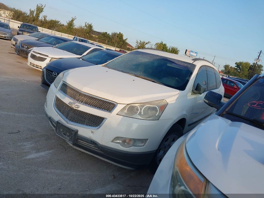 Vin: 1gnkreed1bj101544, lot: 43928361, chevrolet traverse ls 20112