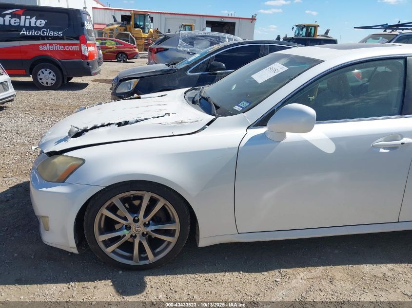 2008 Lexus Is 250 VIN: JTHBK262185055769 Lot: 43433523