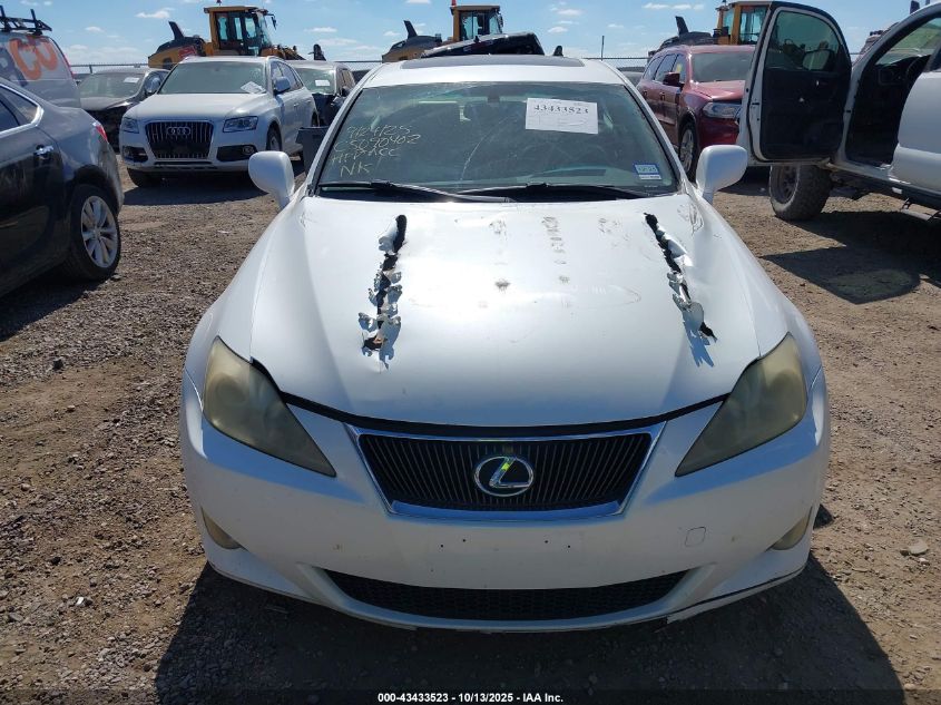 2008 Lexus Is 250 VIN: JTHBK262185055769 Lot: 43433523