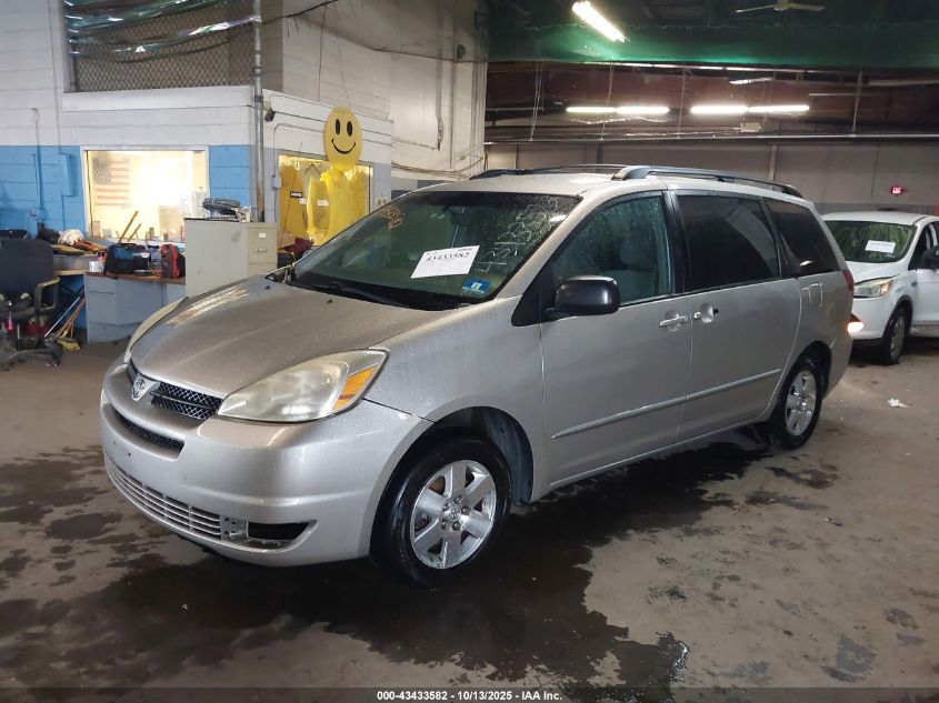 2005 Toyota Sienna Le VIN: 5TDZA23C65S277813 Lot: 43433582