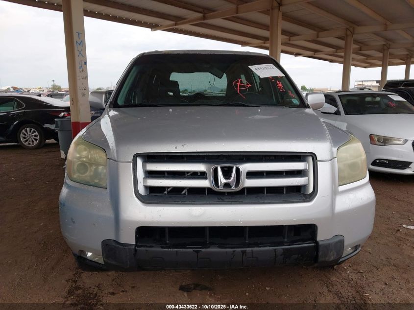 2006 Honda Pilot Ex-L VIN: 5FNYF28596B008685 Lot: 43433622
