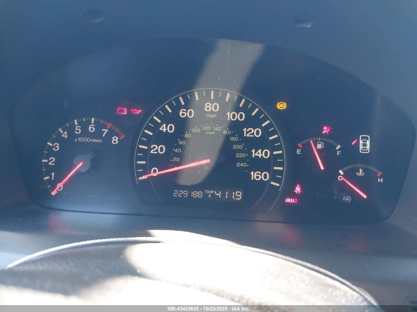 2004 Honda Accord 2.4 Lx VIN: 1HGCM55324A107909 Lot: 43433635