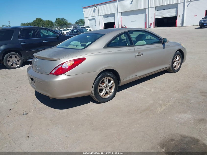 4T1CE38P75U994367 2005 TOYOTA CAMRY SOLARA photo no. 4