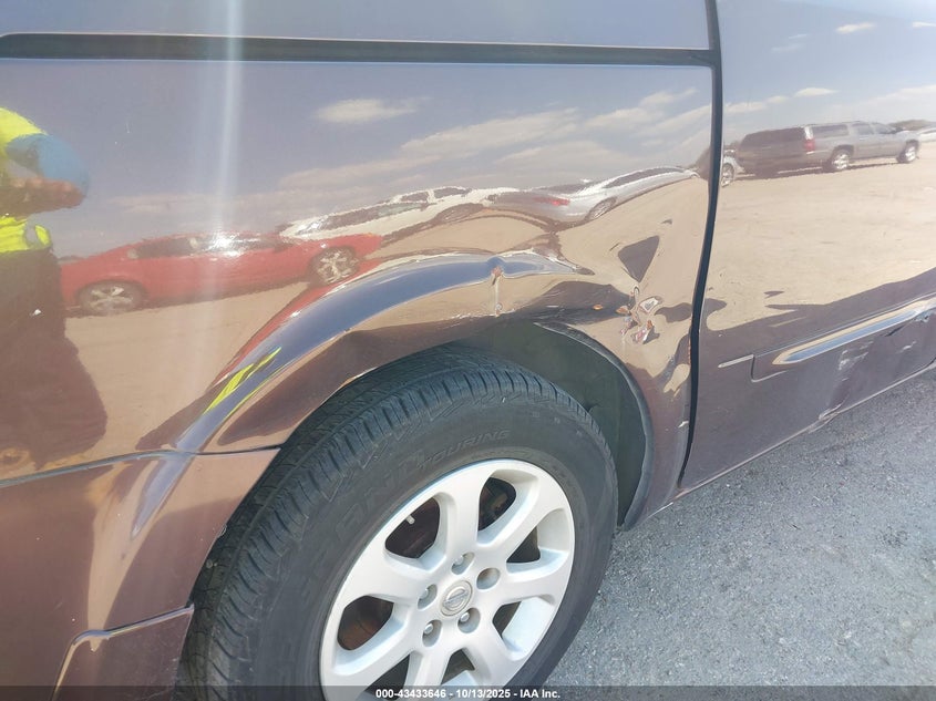 2007 Nissan Quest 3.5 Sl VIN: 5N1BV28U67N123100 Lot: 43433646