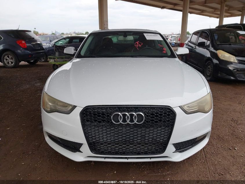 2014 Audi A5 2.0T Premium VIN: WAULFAFR6EA006293 Lot: 43433657