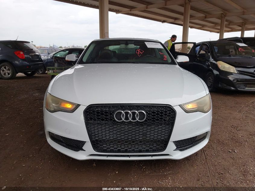 2014 Audi A5 2.0T Premium VIN: WAULFAFR6EA006293 Lot: 43433657