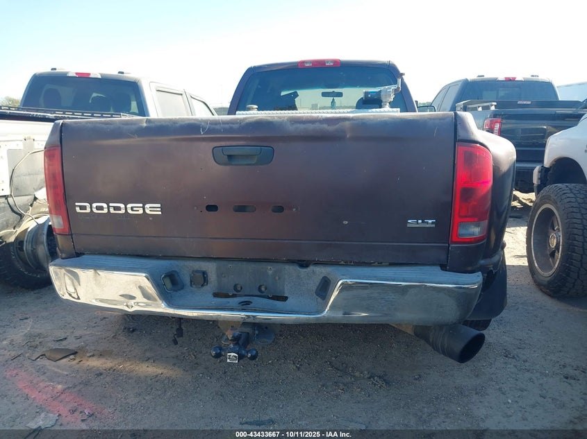 2004 Dodge Ram 3500 Slt/Laramie VIN: 3D7MA48C84G210471 Lot: 43433667