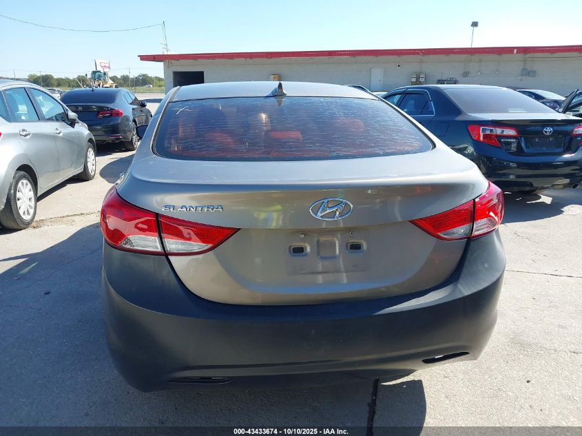 2013 Hyundai Elantra Gls VIN: 5NPDH4AE1DH380860 Lot: 43433674