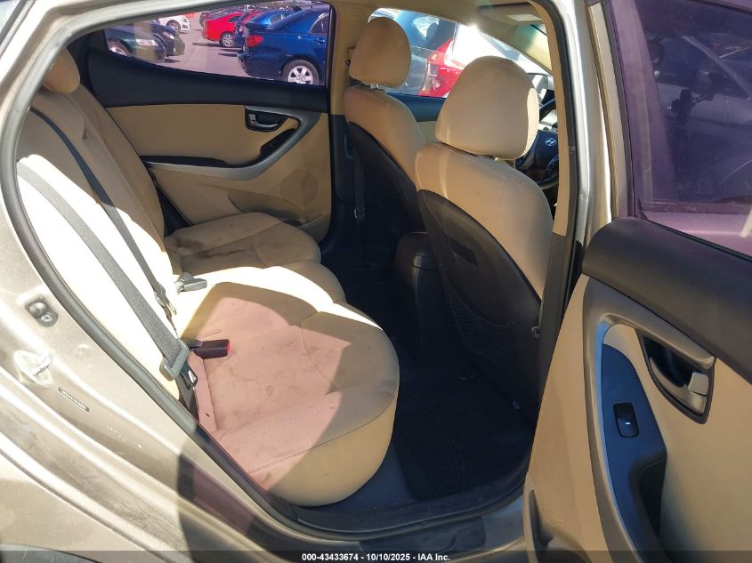 2013 Hyundai Elantra Gls VIN: 5NPDH4AE1DH380860 Lot: 43433674