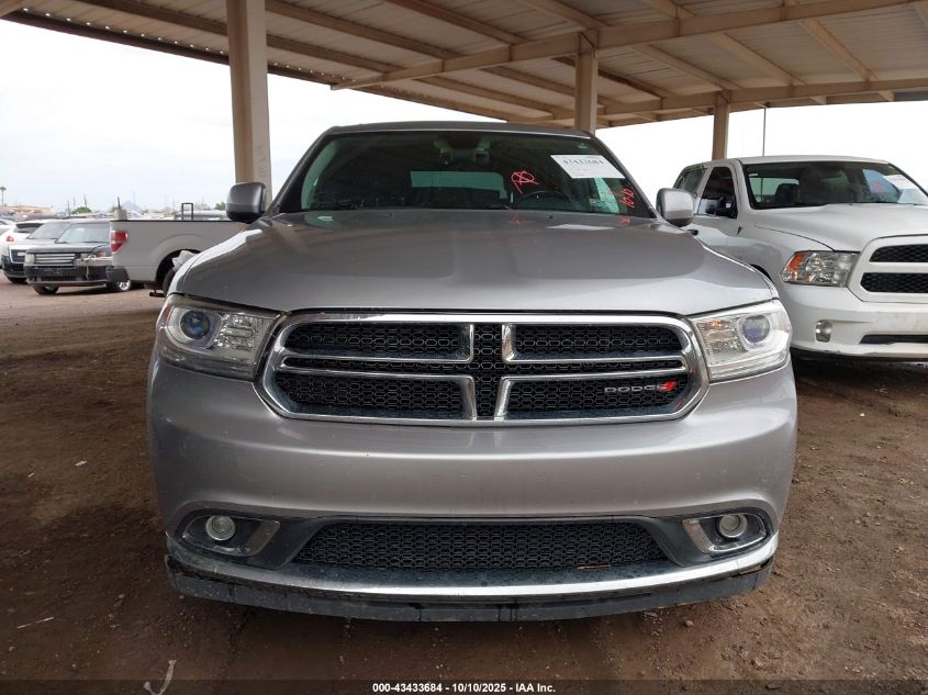 2018 Dodge Durango Sxt Awd VIN: 1C4RDJAG8JC146269 Lot: 43433684