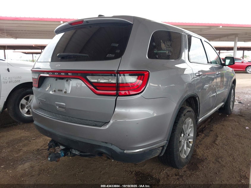 Vin: 1c4rdjag8jc146269, lot: 43928528, dodge durango sxt awd 20184