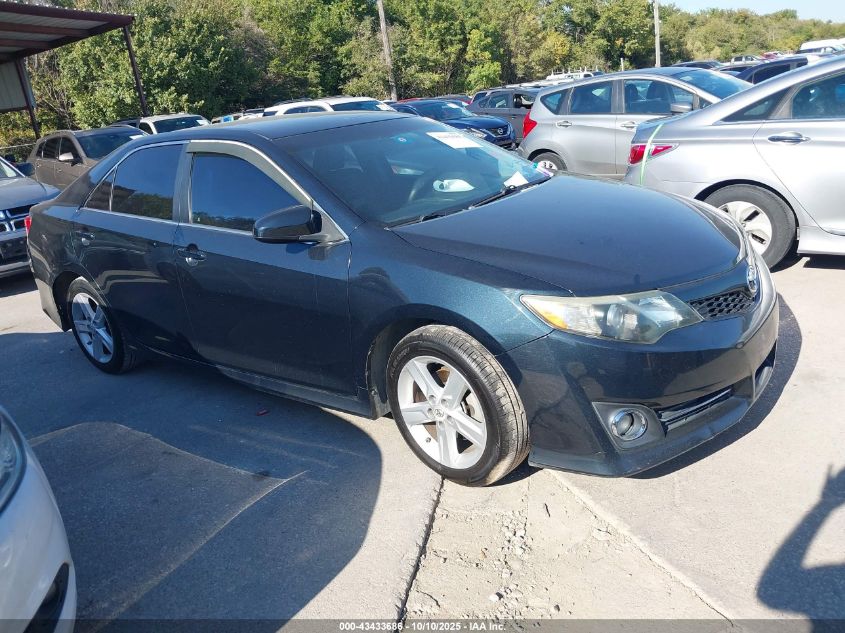2013 Toyota Camry Se VIN: 4T1BF1FK7DU287126 Lot: 43433686