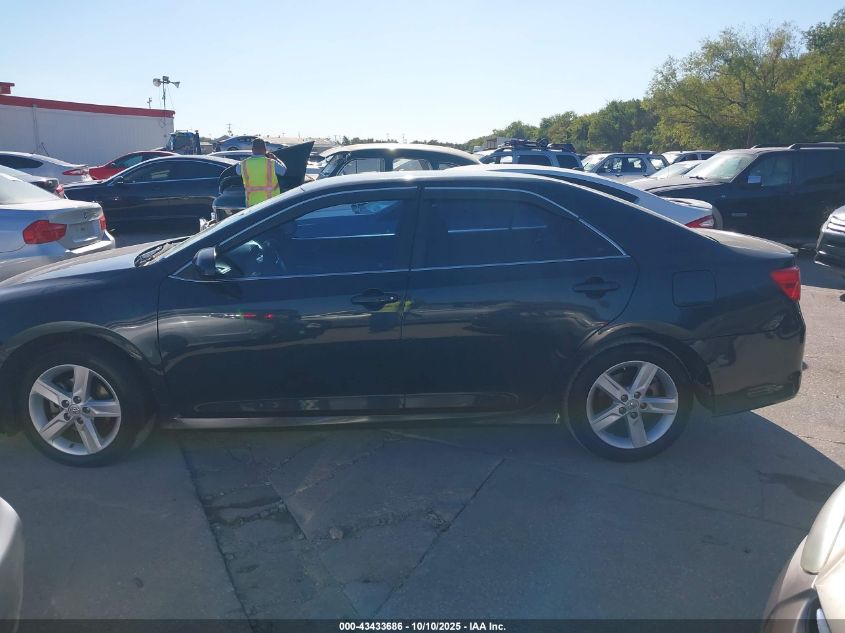 2013 Toyota Camry Se VIN: 4T1BF1FK7DU287126 Lot: 43433686