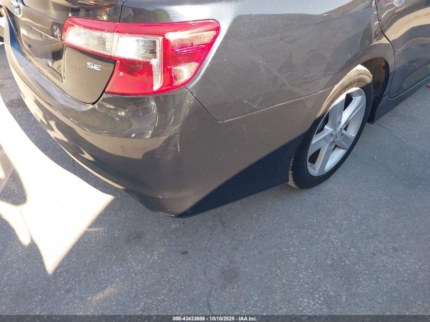2013 Toyota Camry Se VIN: 4T1BF1FK7DU287126 Lot: 43433686