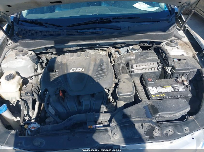 2013 Hyundai Sonata Gls VIN: 5NPEB4AC7DH574975 Lot: 43433687