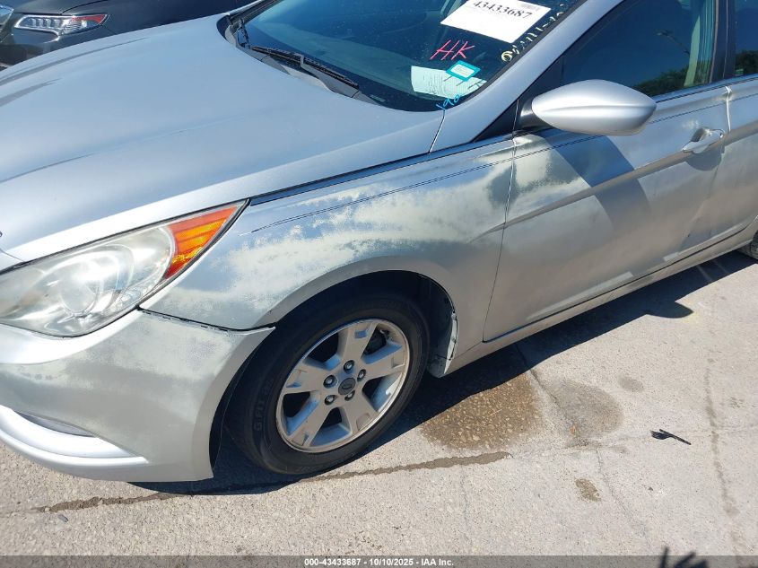 2013 Hyundai Sonata Gls VIN: 5NPEB4AC7DH574975 Lot: 43433687